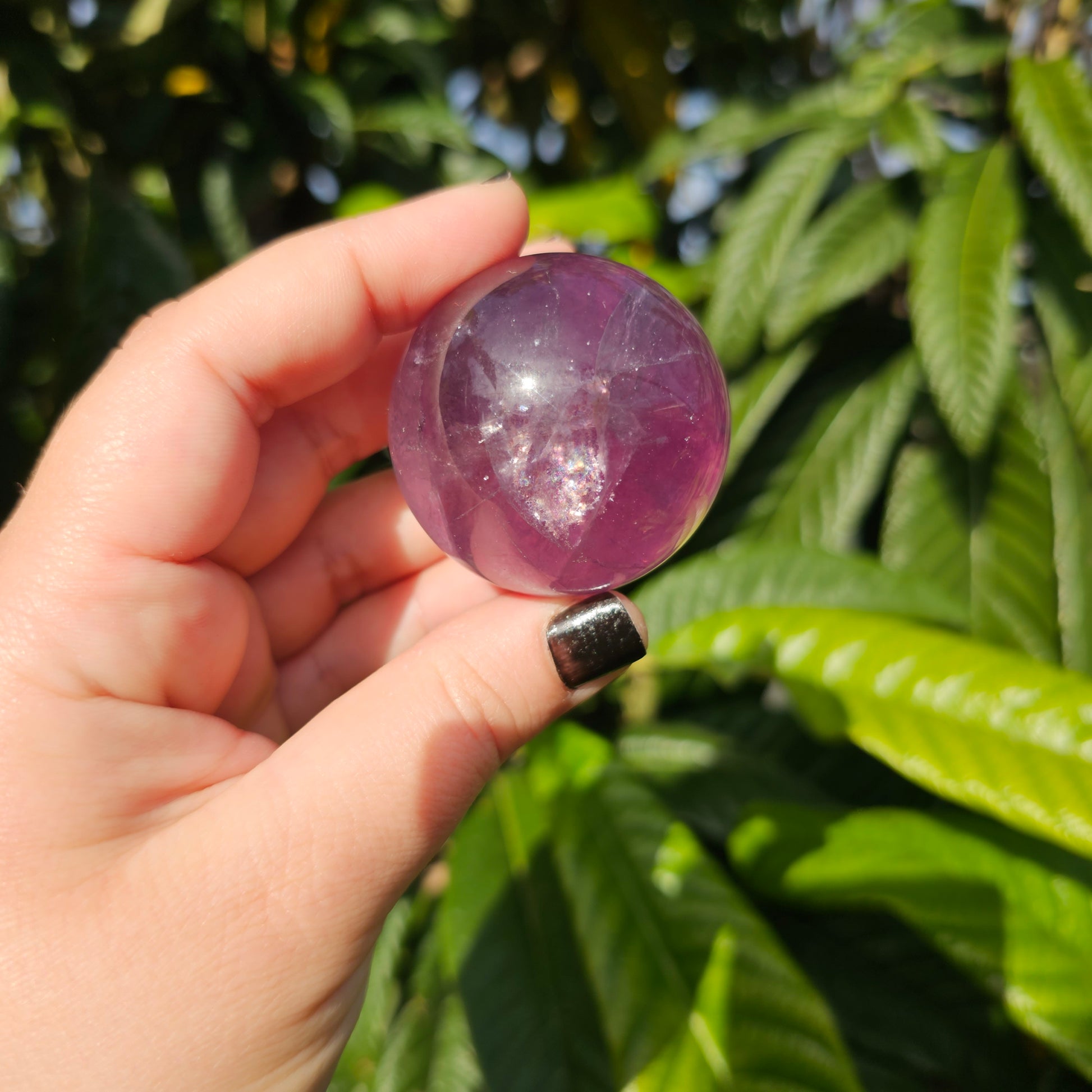 Fluorite Sphere, Alter Crystal, Birthday Gift, Anniversary Gifts, Girlfriend, Gifts for Friend, Boho, Minimalist, Gemstone, Crystal, Crystal Healing, home decor, australia crystal, collectors crystal