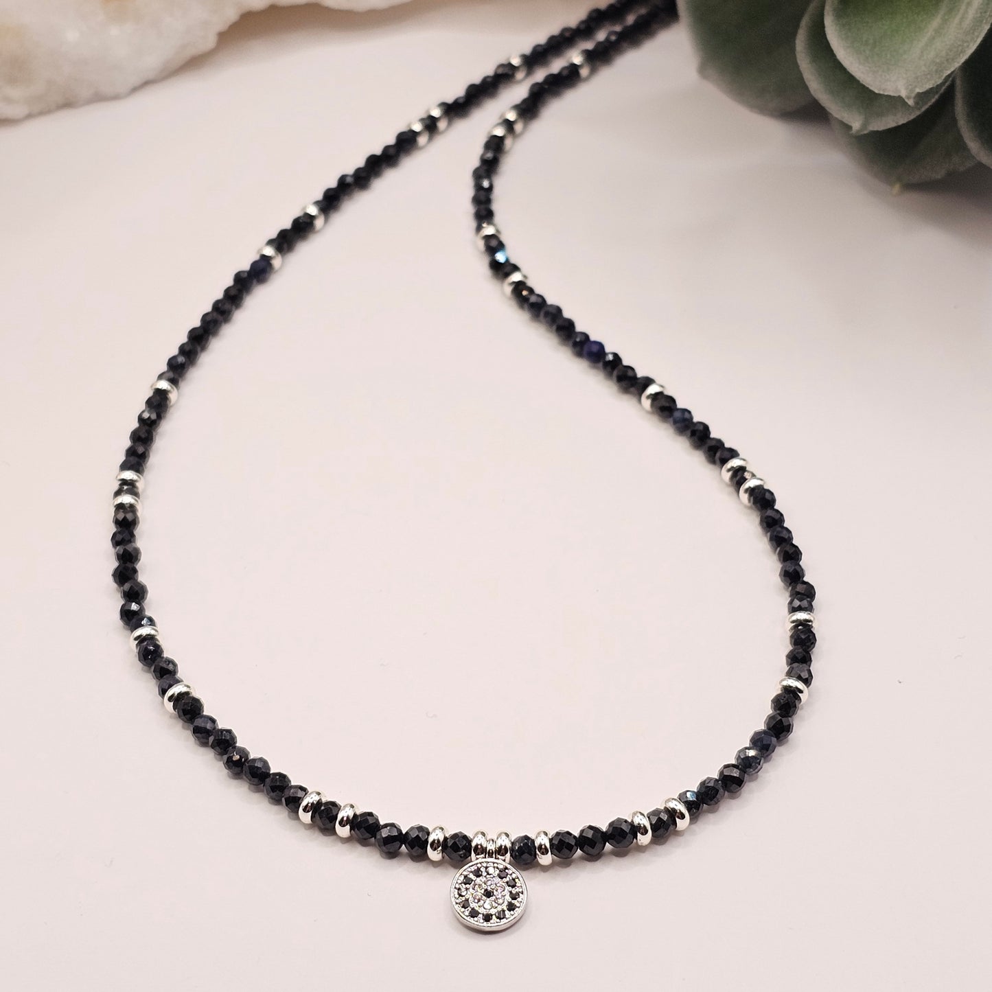 Amulet Necklace - AA Grade Sapphire | September Birthstone | Valentine's Day Jewellery