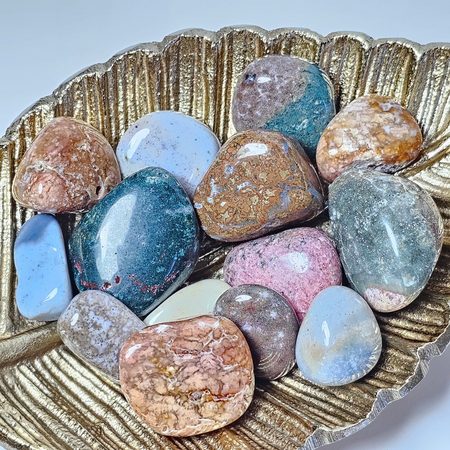 Sea Jasper / Ocean Jasper Tumbles