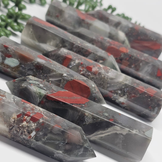 Bloodstone Jasper Towers