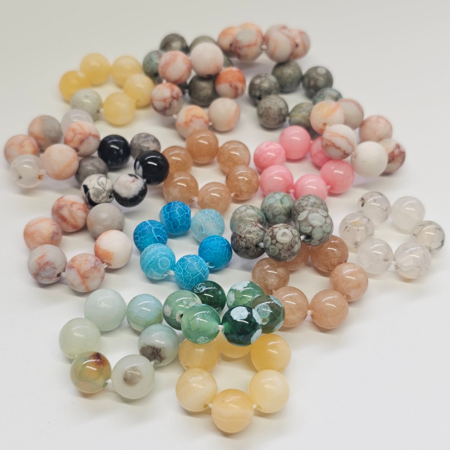 8mm beaded sphere stands