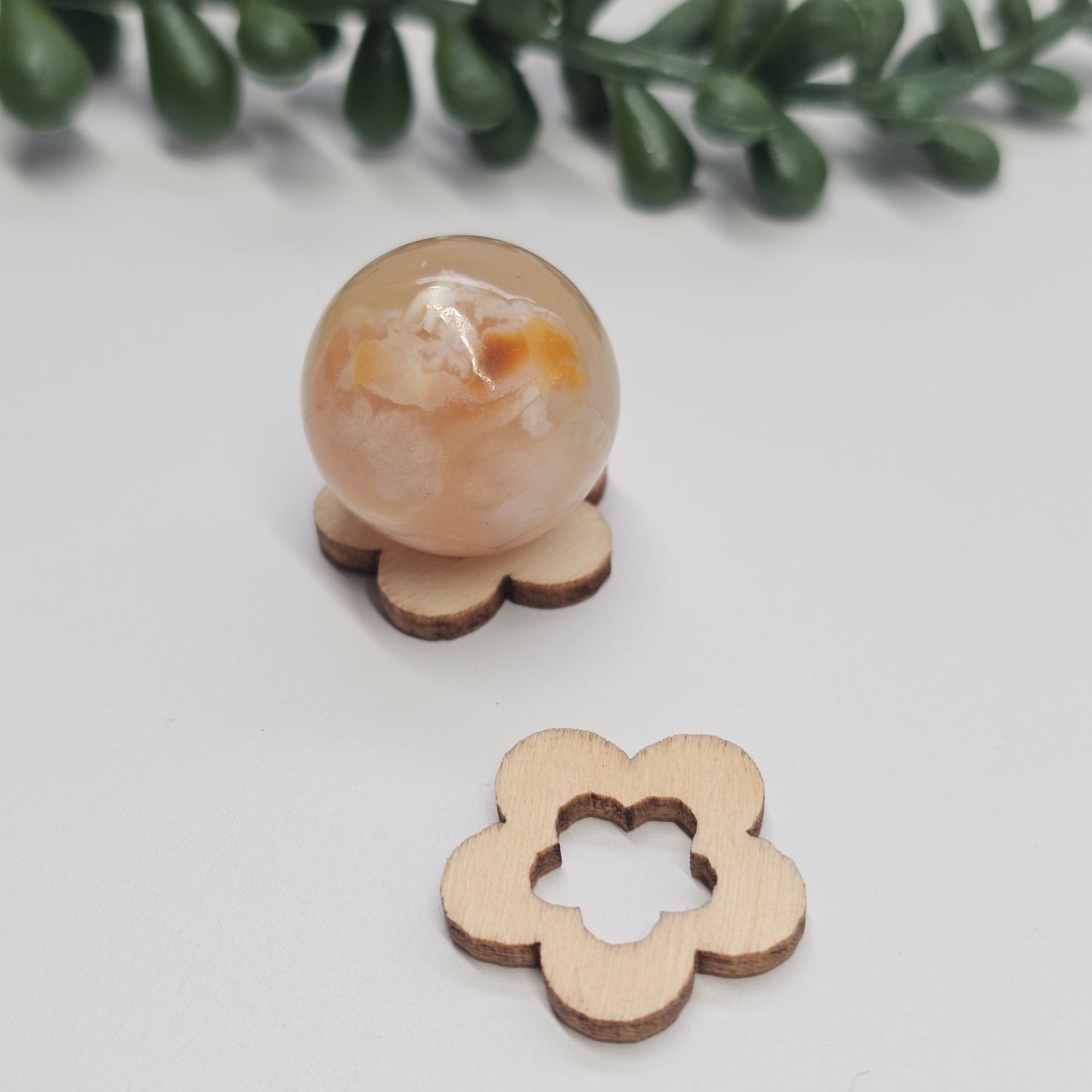 Small Flower Sphere Stand