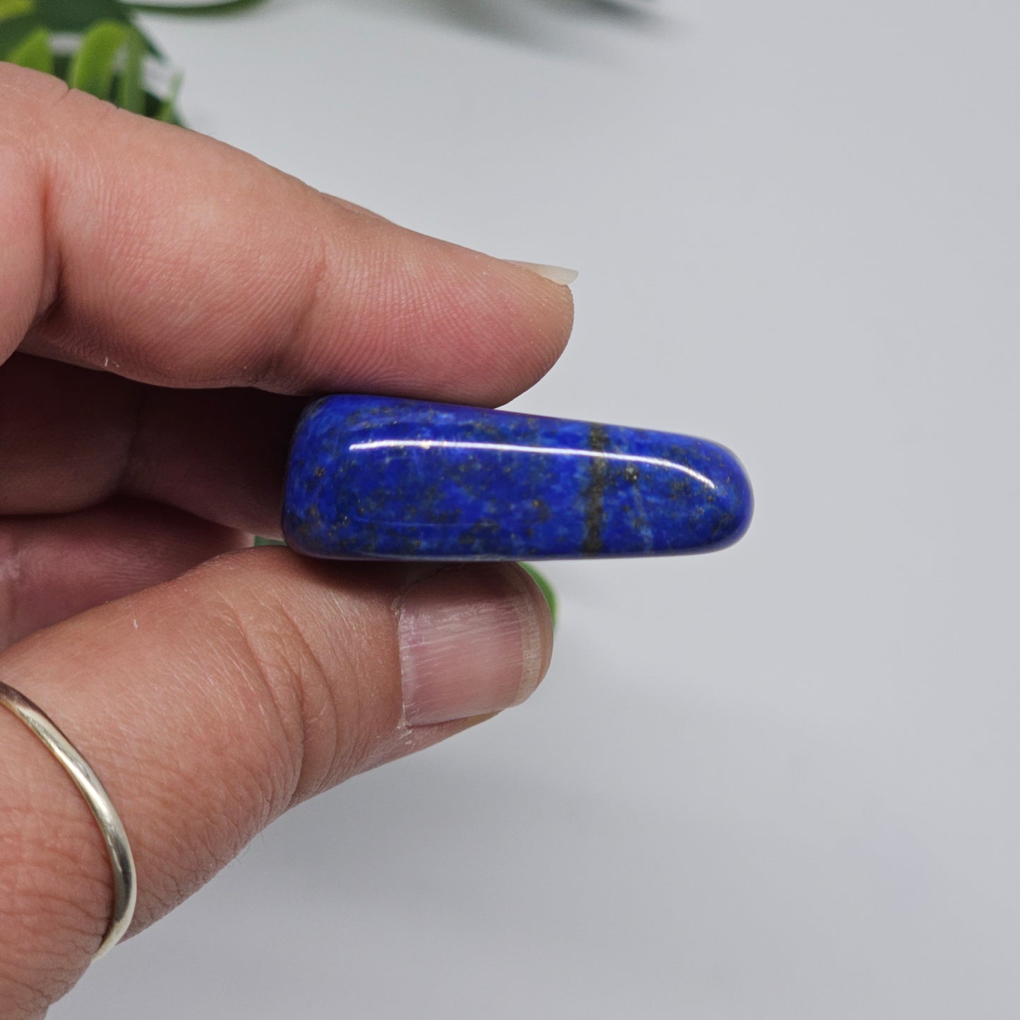 AA Grade Lapis Lazuli | Large Polished Tumble Stone | Option D