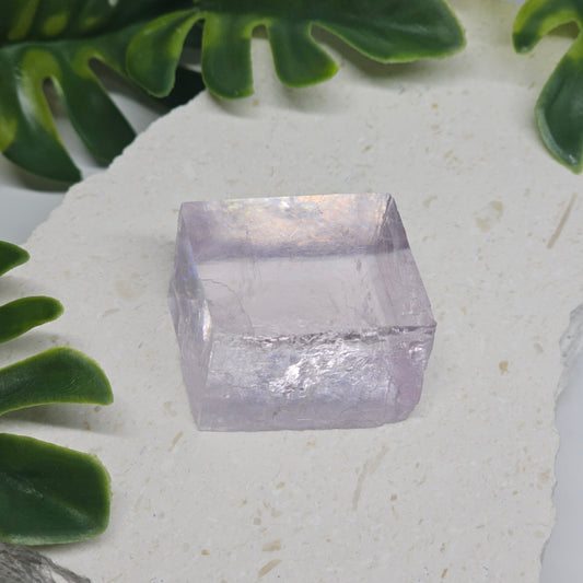 Lavender Optical Calcite | Madagascar Crystal Specimen | Option H
