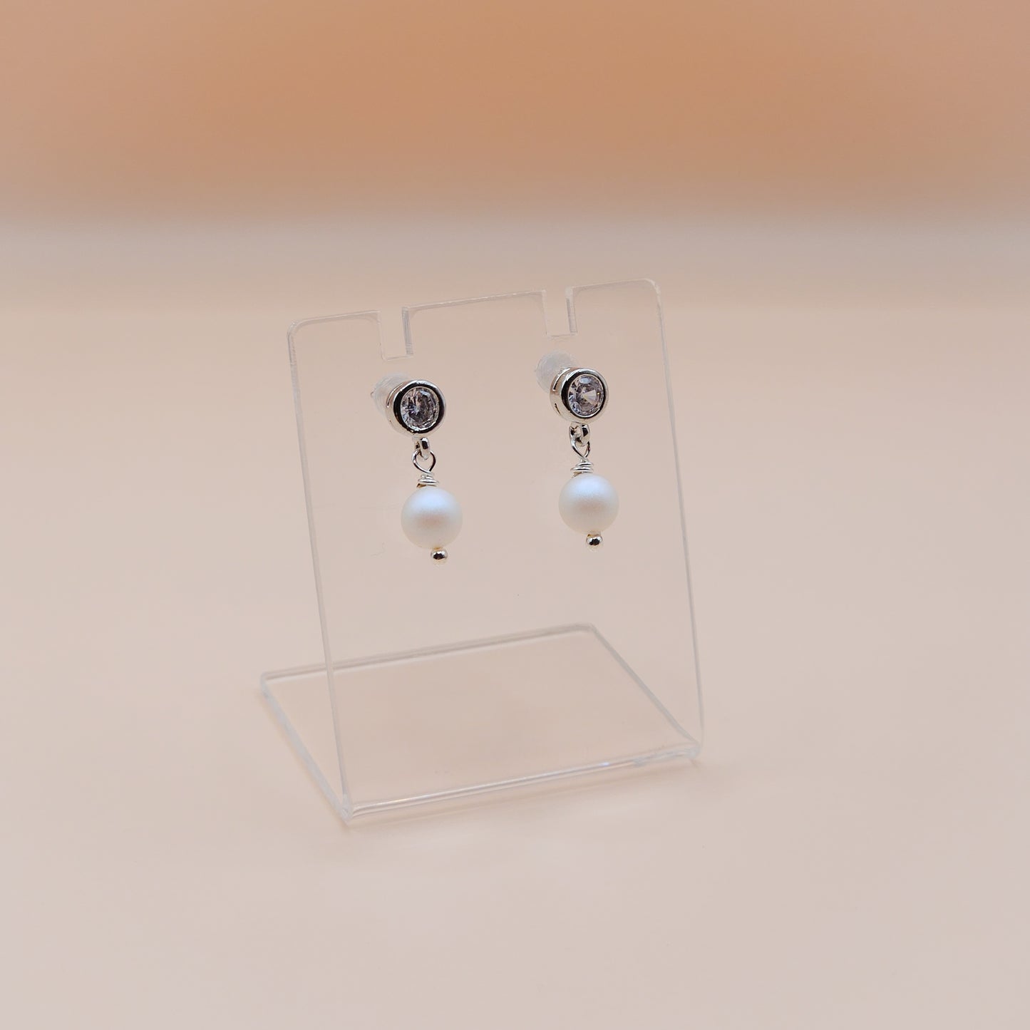 Acrylic Earring Display Stand | stud earring display set | shop displays, craft market stall jewellery display stands