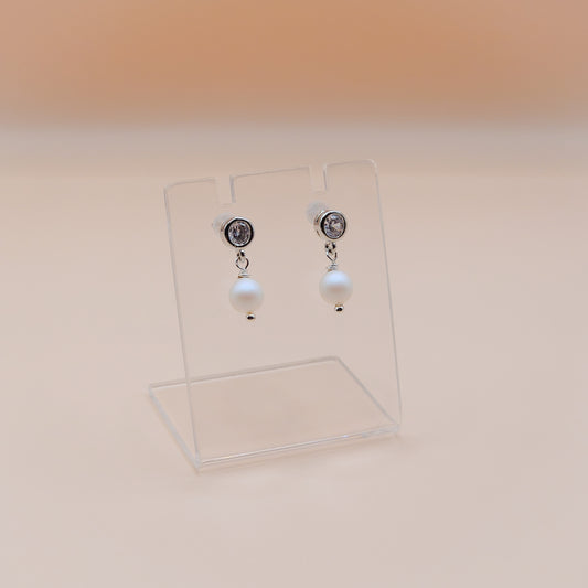 Acrylic Earring Display Stand | stud earring display set | shop displays, craft market stall  jewellery display stands
