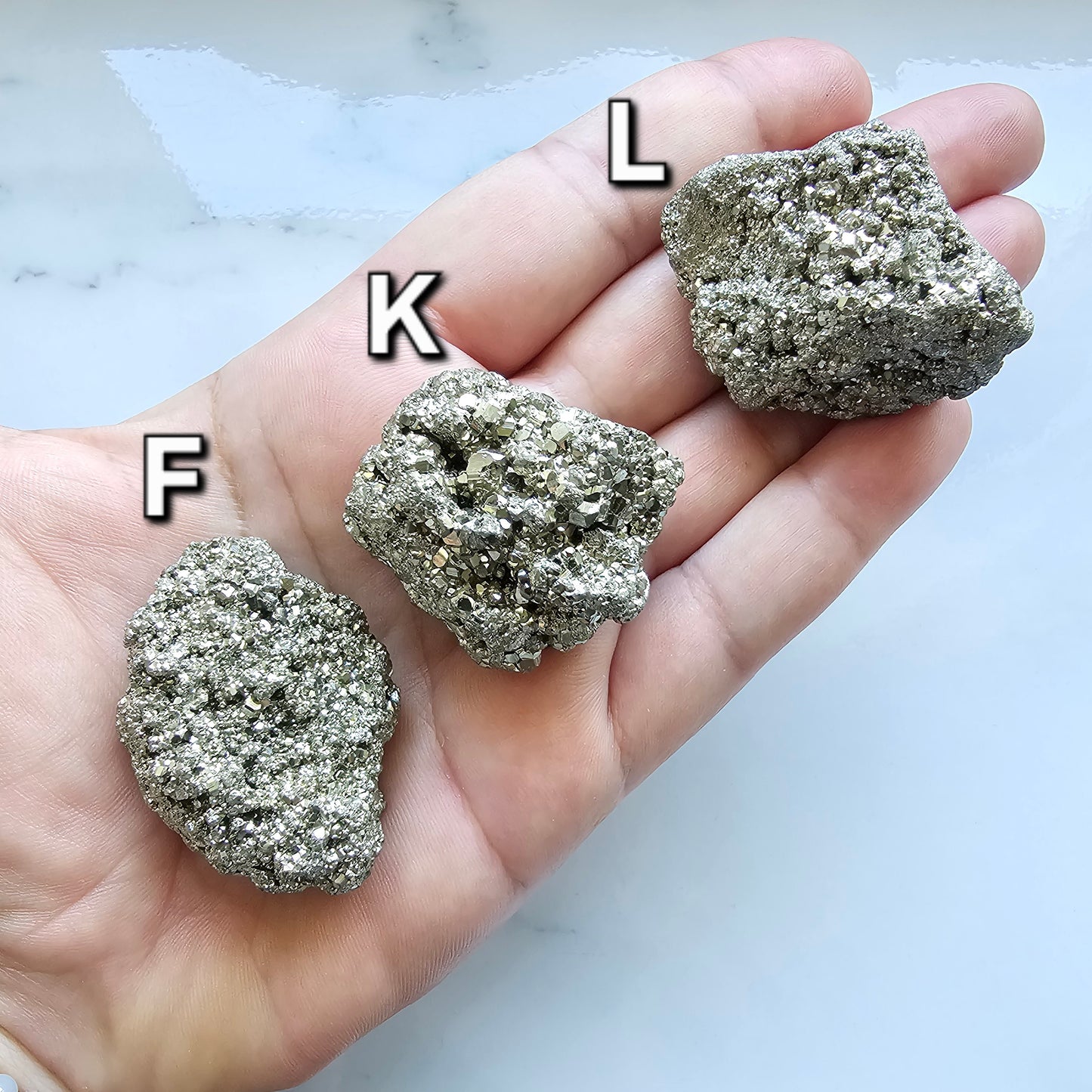 Pyrite Clusters (Medium)