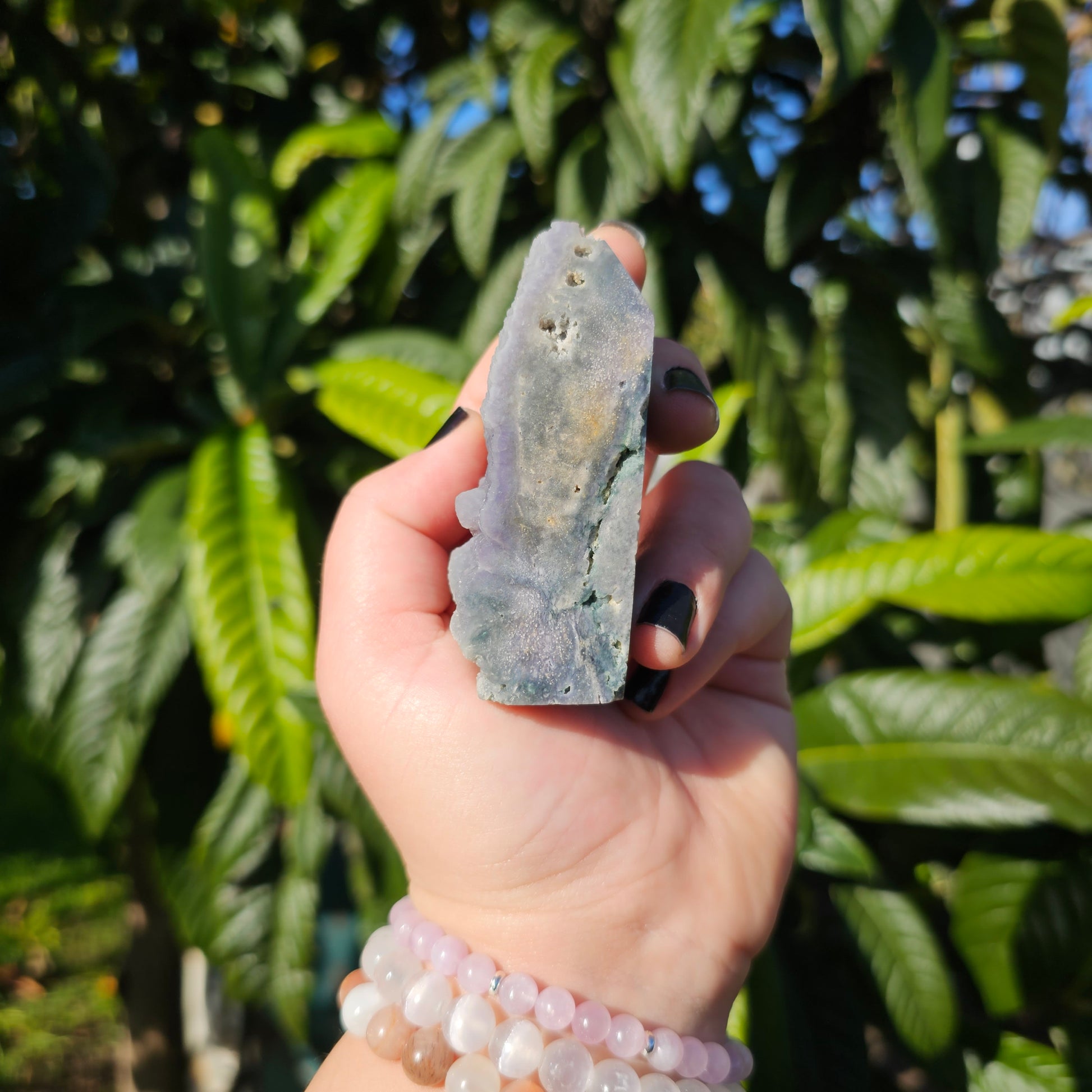 Grape Agate Obelisk Tower, Alter Crystal, Birthday Gift, Anniversary Gifts, Girlfriend, Gifts for Friend, Boho, Minimalist, Gemstone, Crystal, Crystal Healing, home decor, australia crystal, collectors crystal