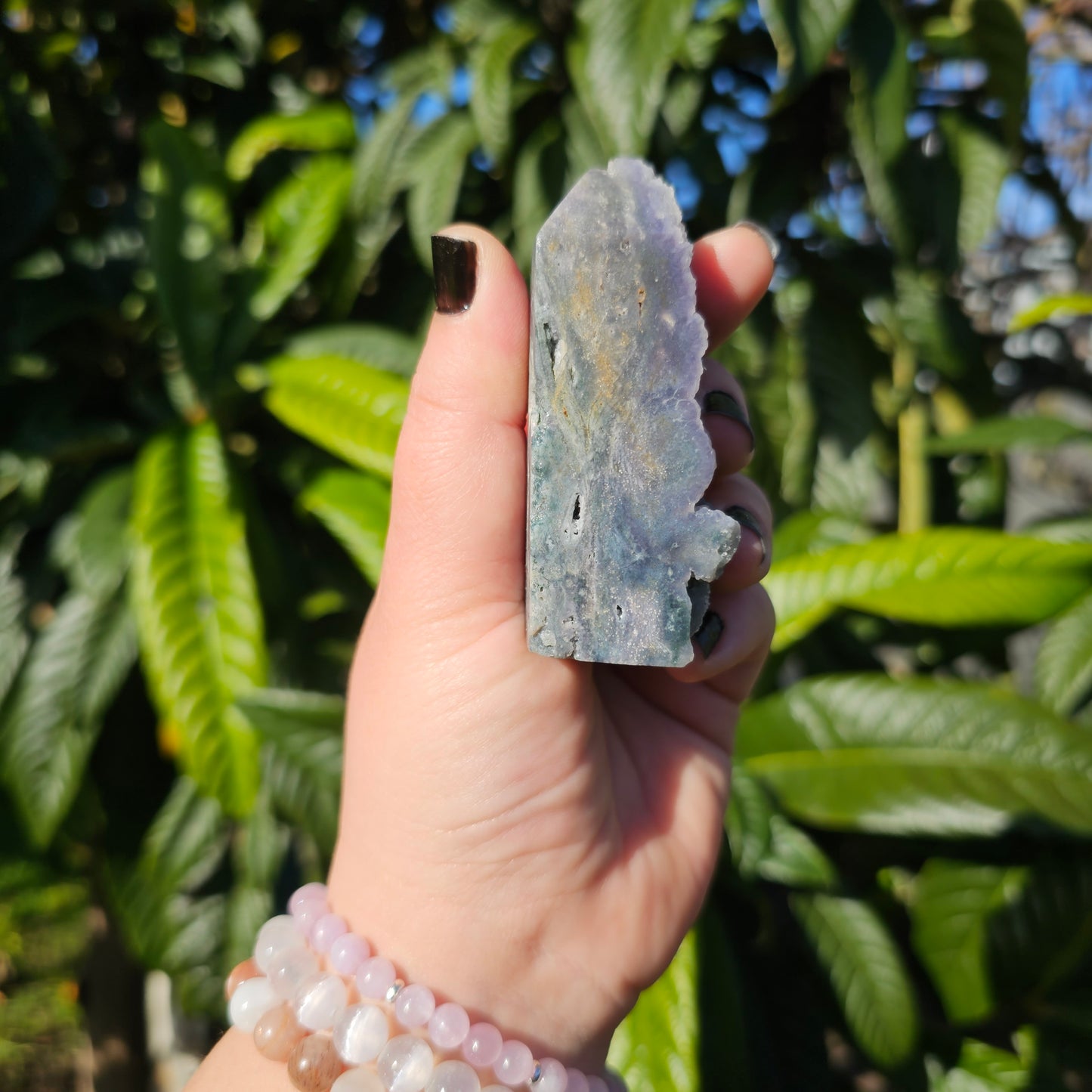 Grape Agate Obelisk Tower, Alter Crystal, Birthday Gift, Anniversary Gifts, Girlfriend, Gifts for Friend, Boho, Minimalist, Gemstone, Crystal, Crystal Healing, home decor, australia crystal, collectors crystal