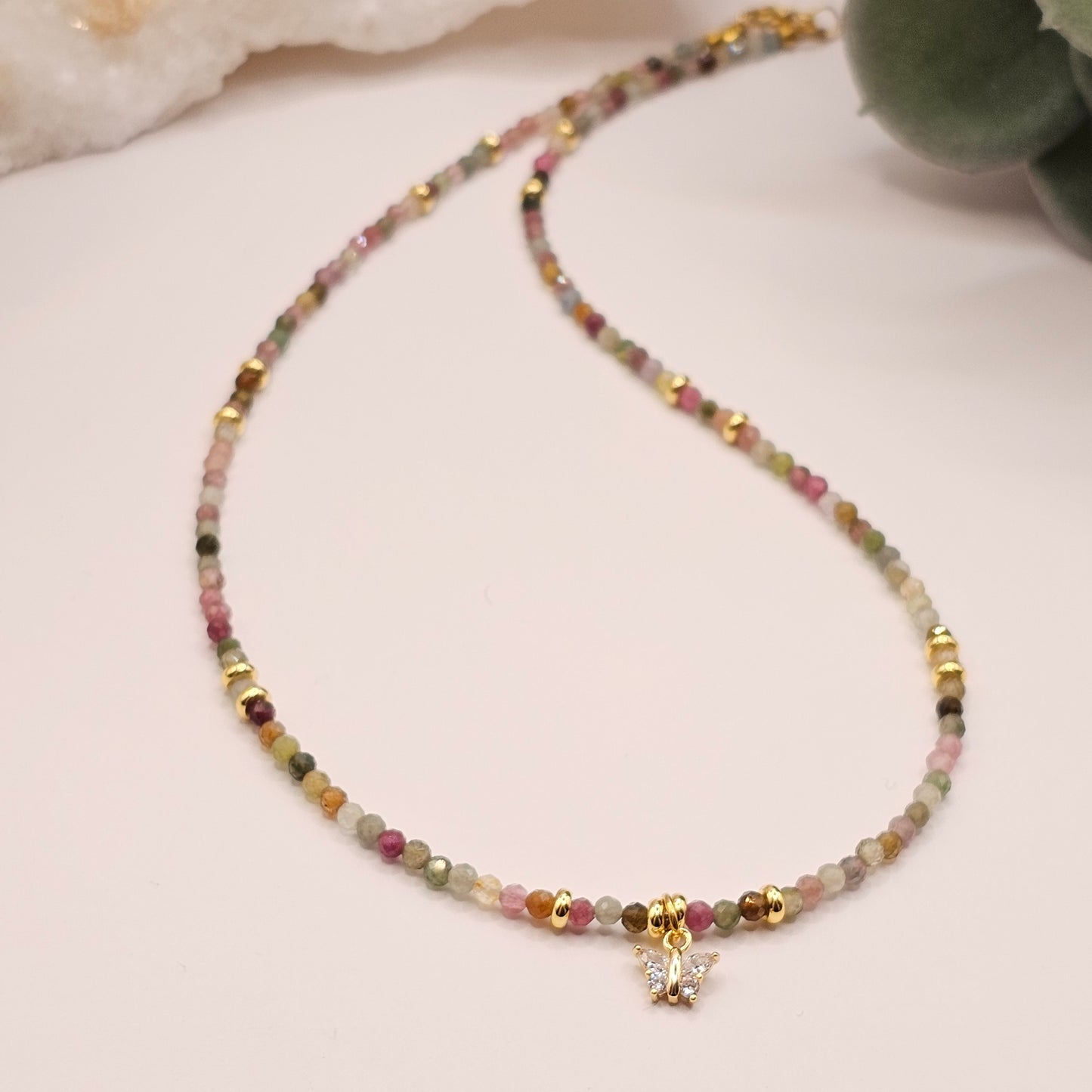 Transformation Necklace - AA Tourmaline | Gemstone Jewellery | Valentines Day Gift