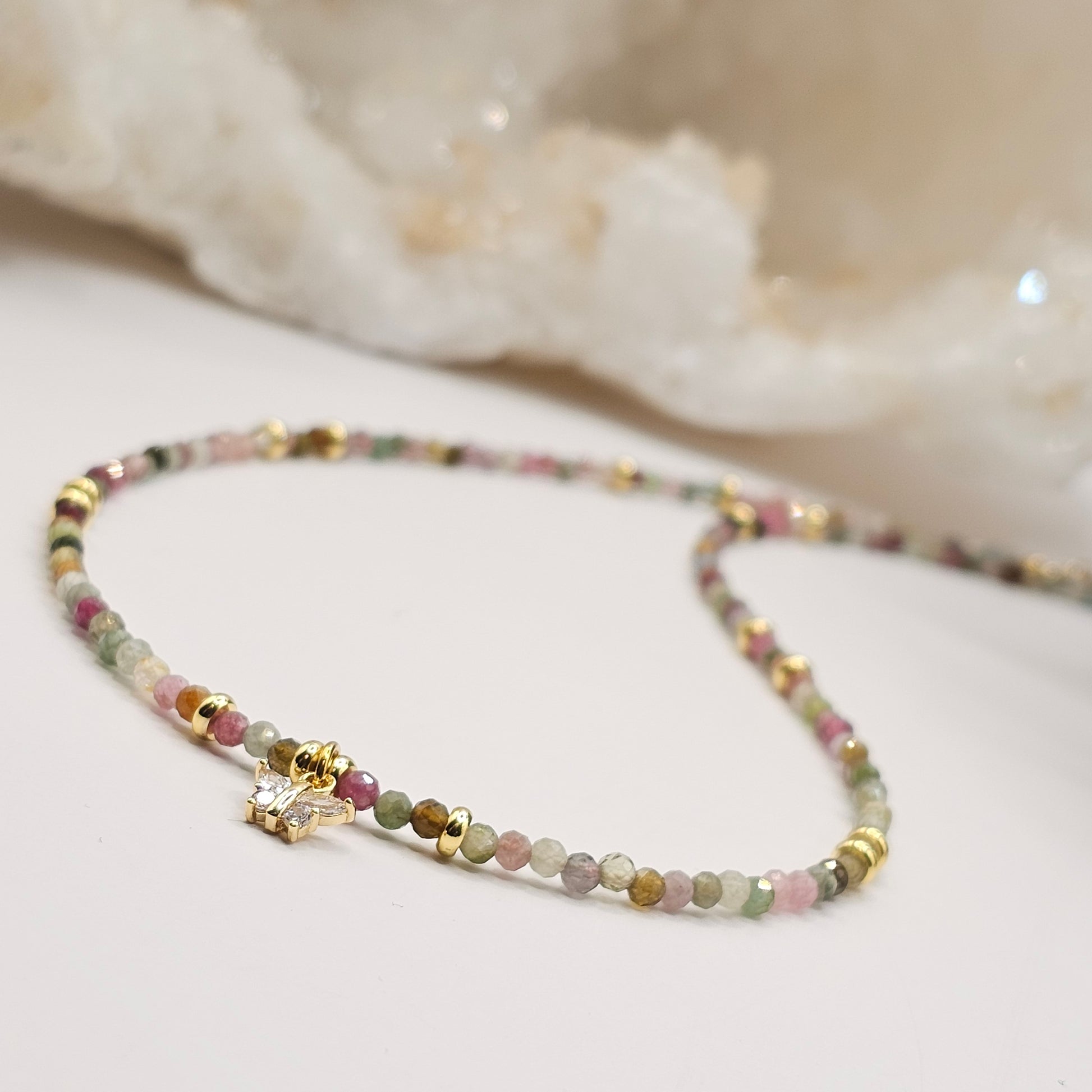 Transformation Necklace - AA Tourmaline | Gemstone Jewellery | Valentines Day Gift