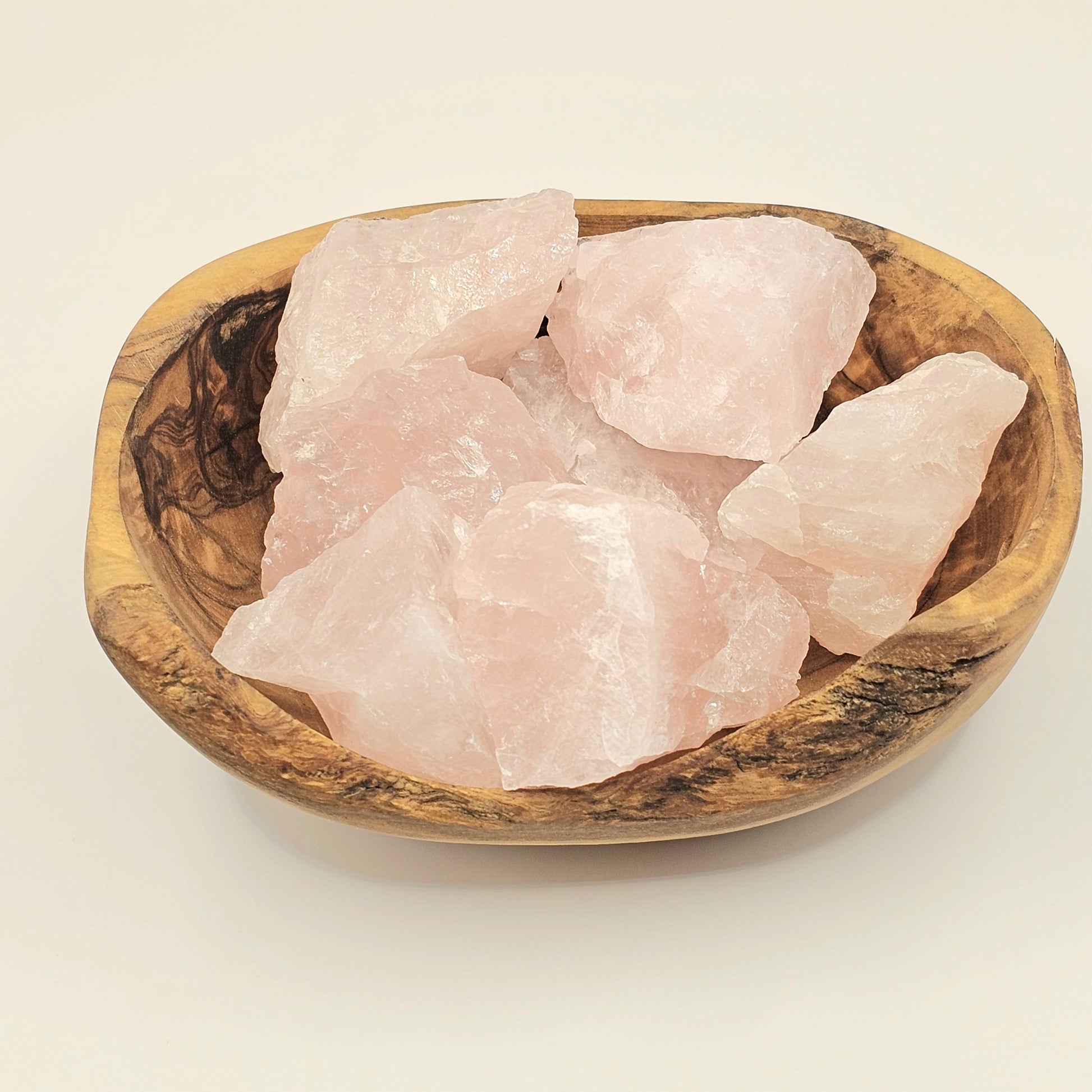 Raw Rose Quartz - Medium