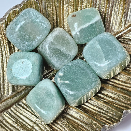 Large Green Aventurine Cube Tumble