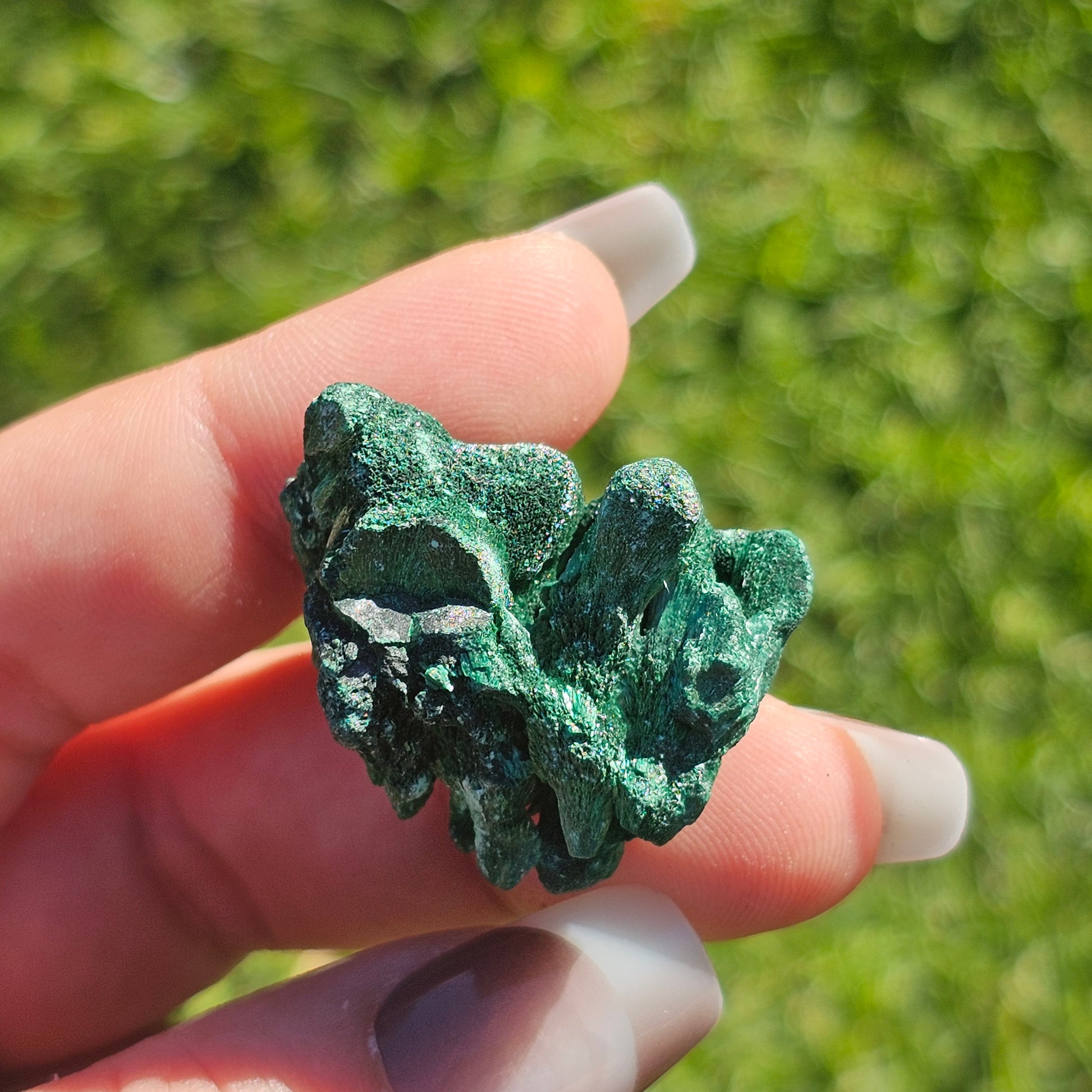 Fibrous Malachite