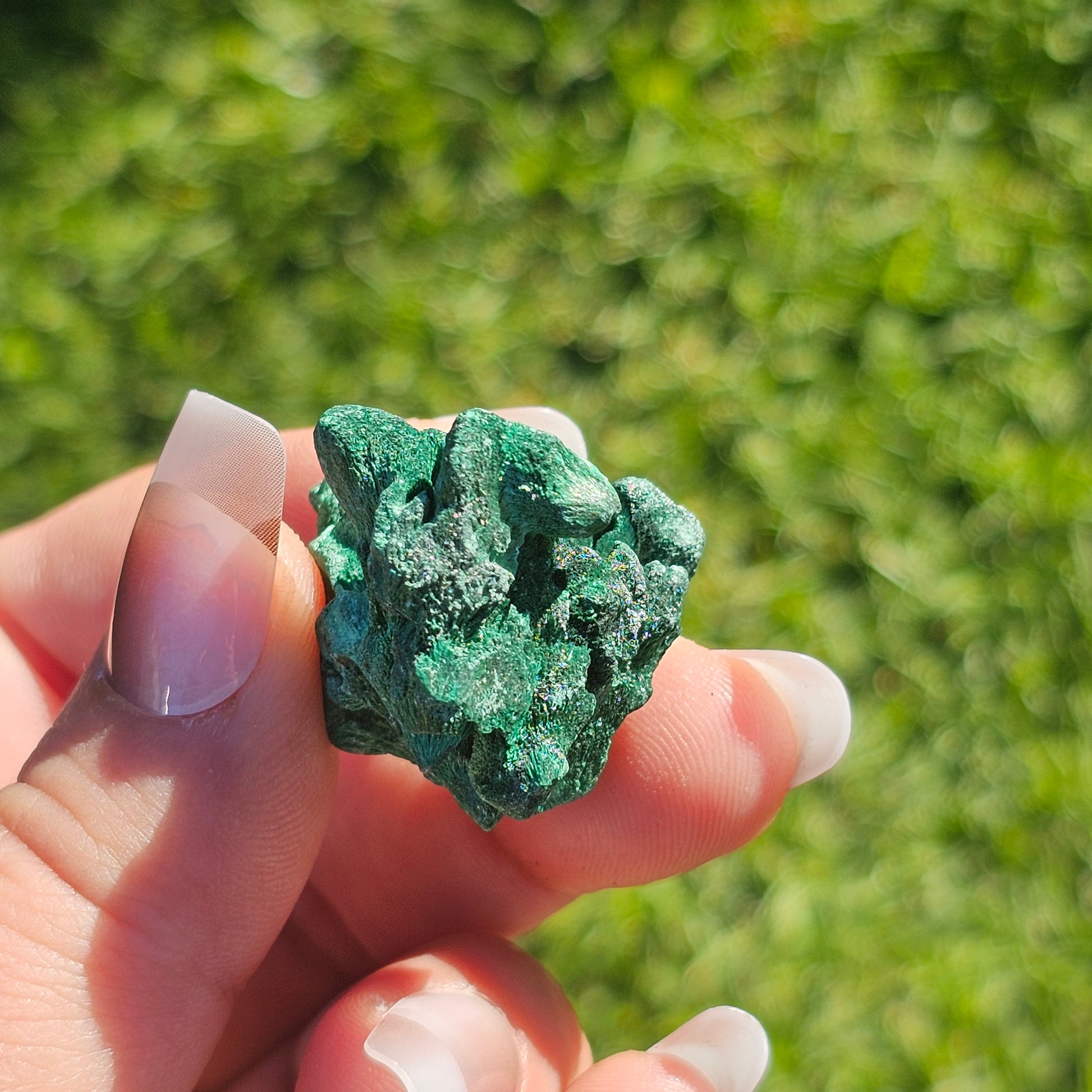 Fibrous Malachite