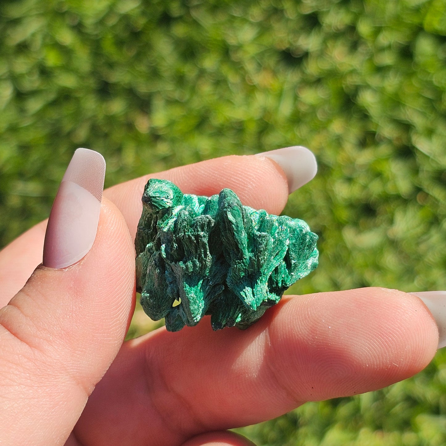 Fibrous Malachite