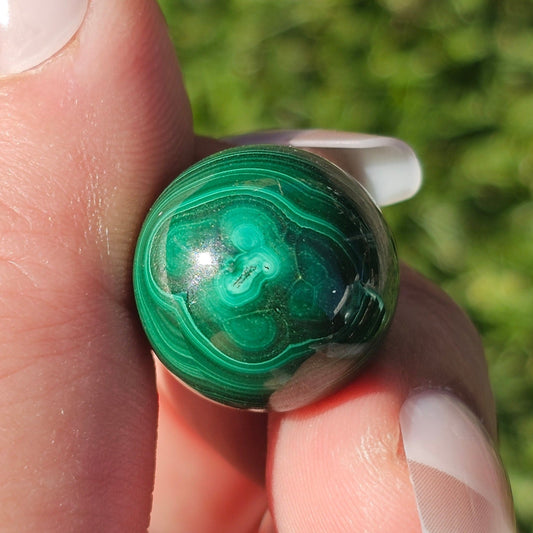 Malachite Sphere (B)