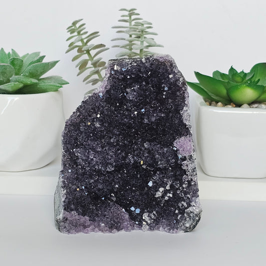 Amethyst A Grade Cut Base From Uruguay (M)