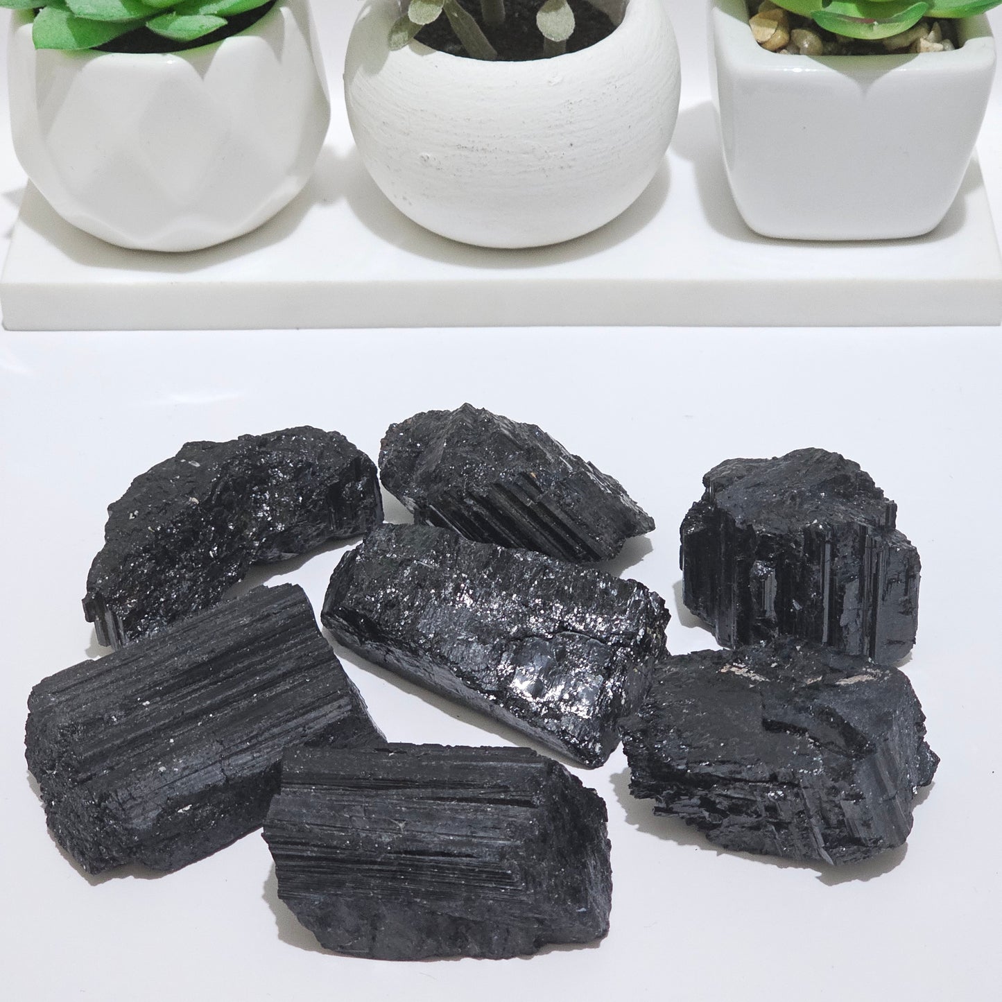 Raw Black Tourmaline chunk (medium)