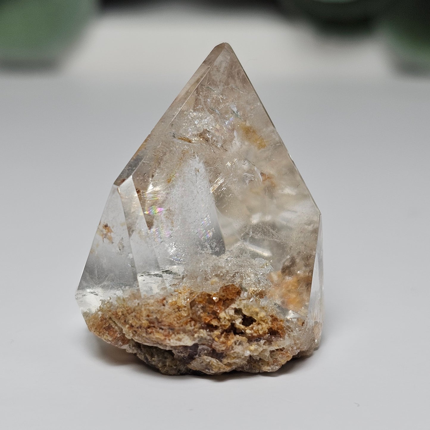 High Quality Garden Quartz Freeform With Imprint (GE)