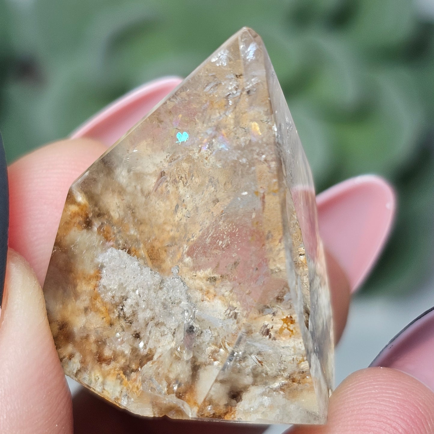 High Quality Garden Quartz Freeform With Imprint (GE)