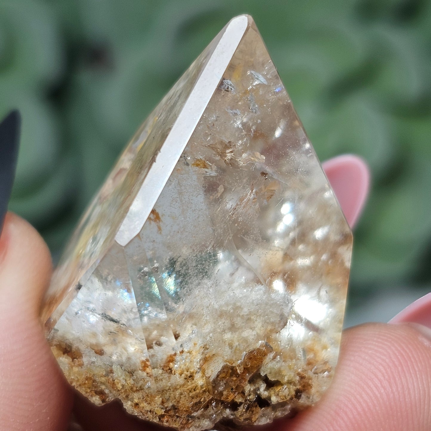 High Quality Garden Quartz Freeform With Imprint (GE)