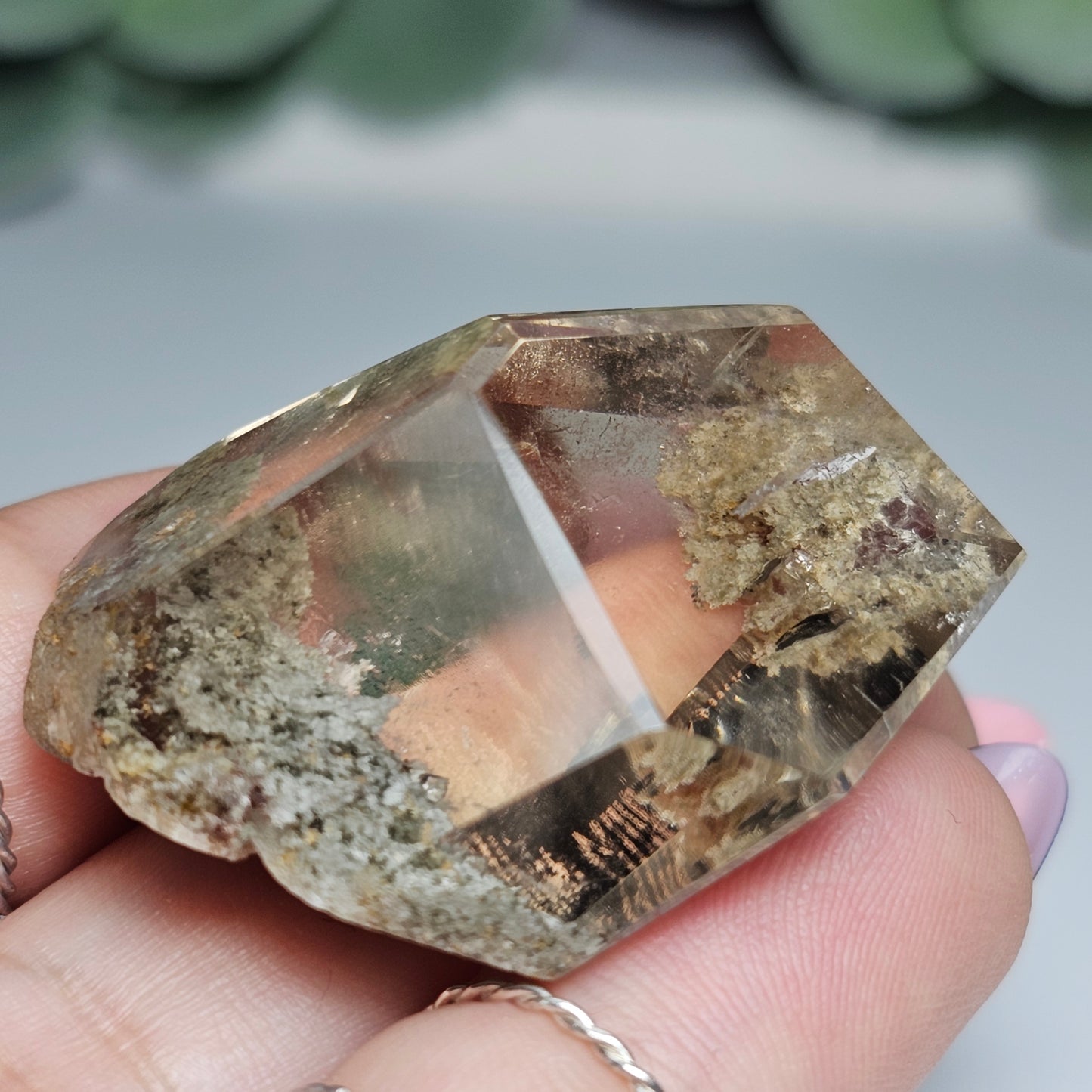 High Quality Smoky Garden Quartz Freeform (GK)