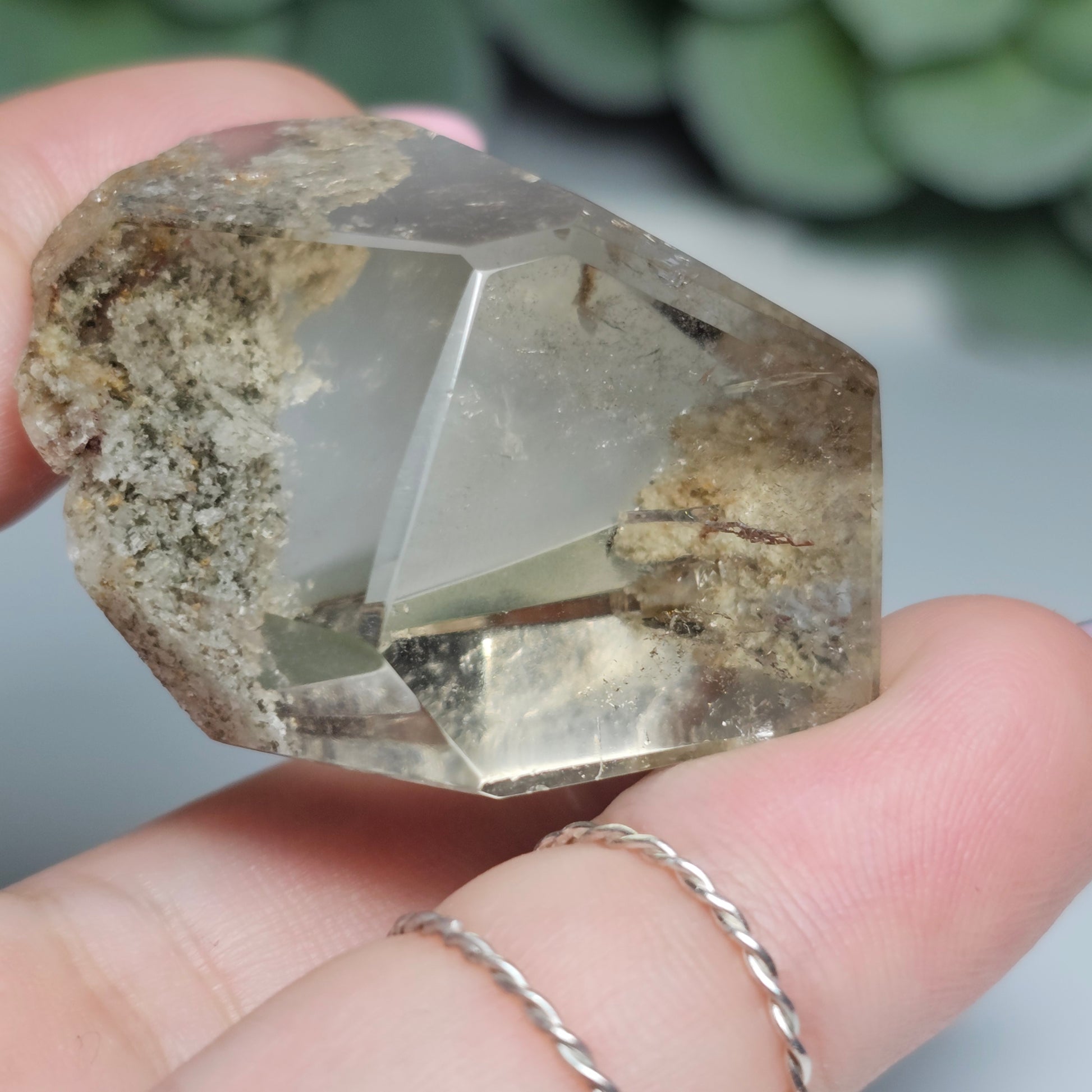 High Quality Smoky Garden Quartz Freeform (GK)