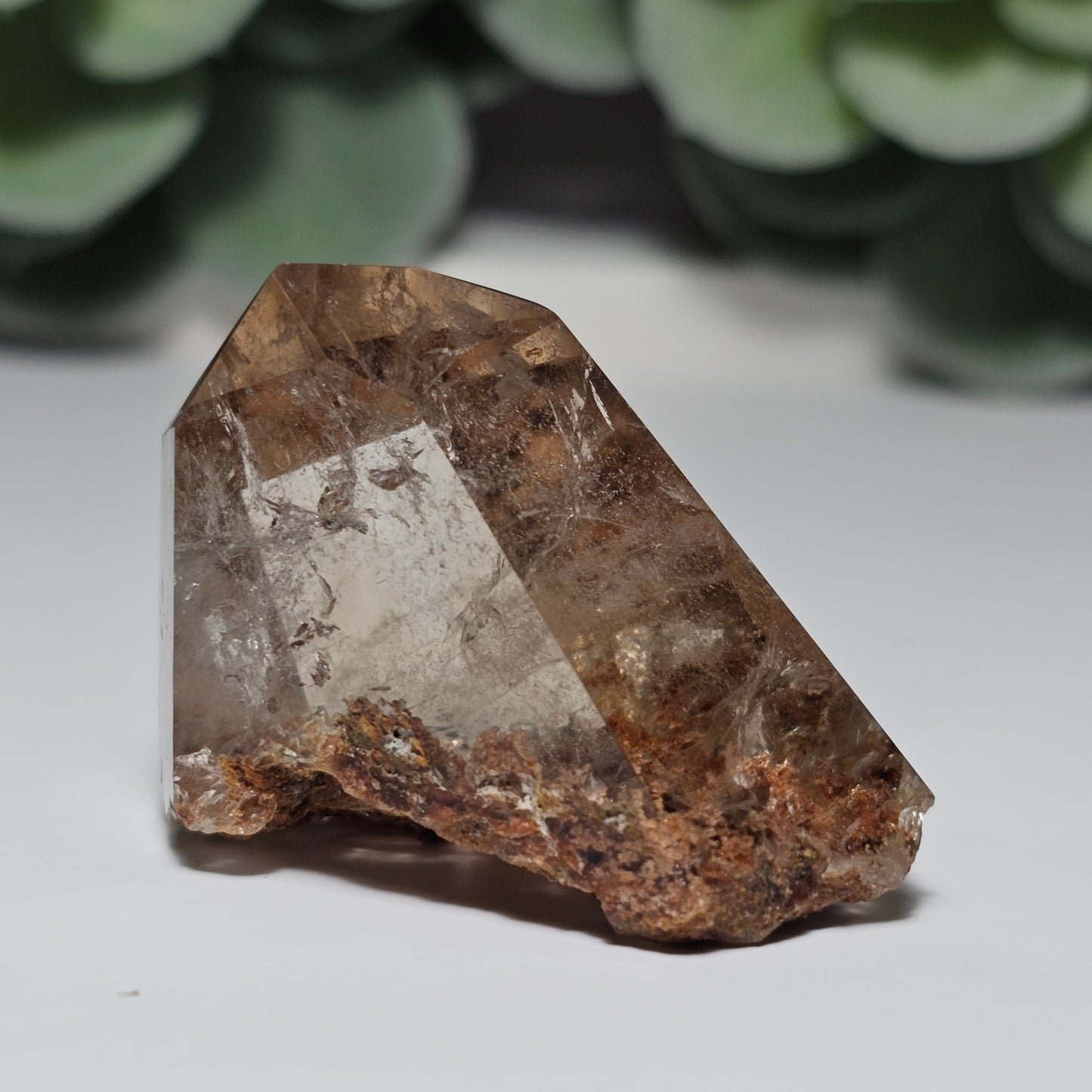 High Quality Smoky Garden Quartz Freeform With Manifestation (GQ)