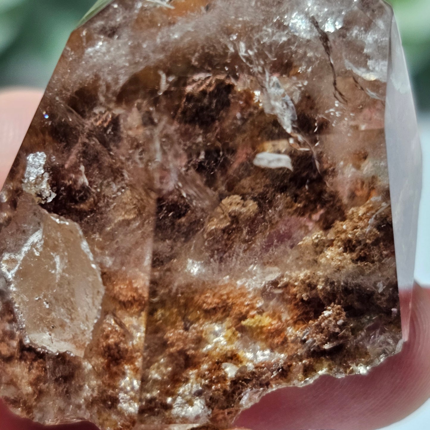 High Quality Smoky Garden Quartz Freeform With Manifestation (GQ)