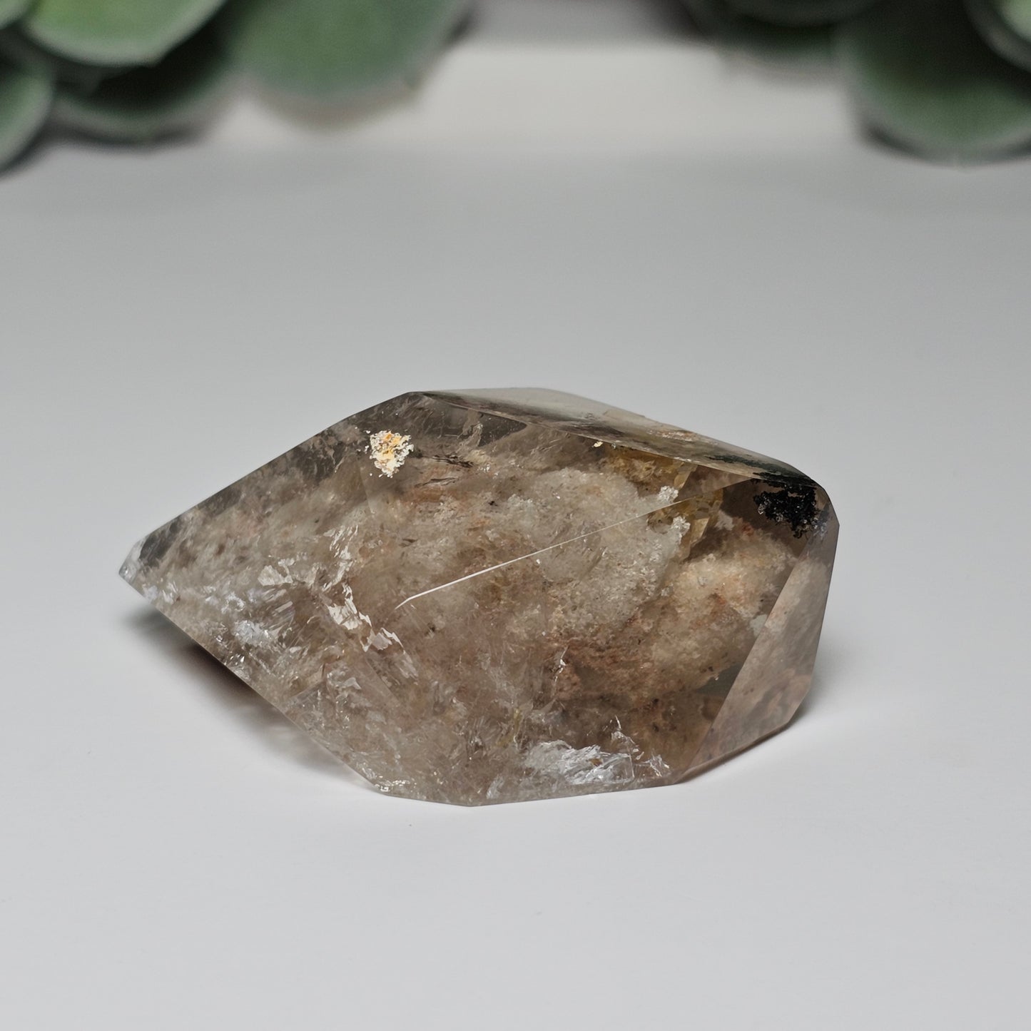 High Quality Smoky Garden Quartz Freeform With Manifestation (GR)