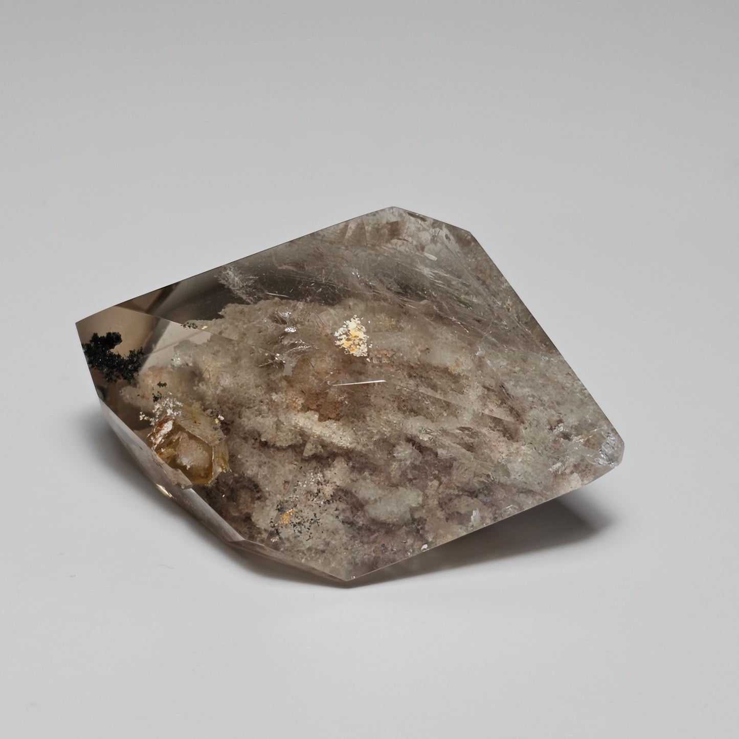 High Quality Smoky Garden Quartz Freeform With Manifestation (GR)