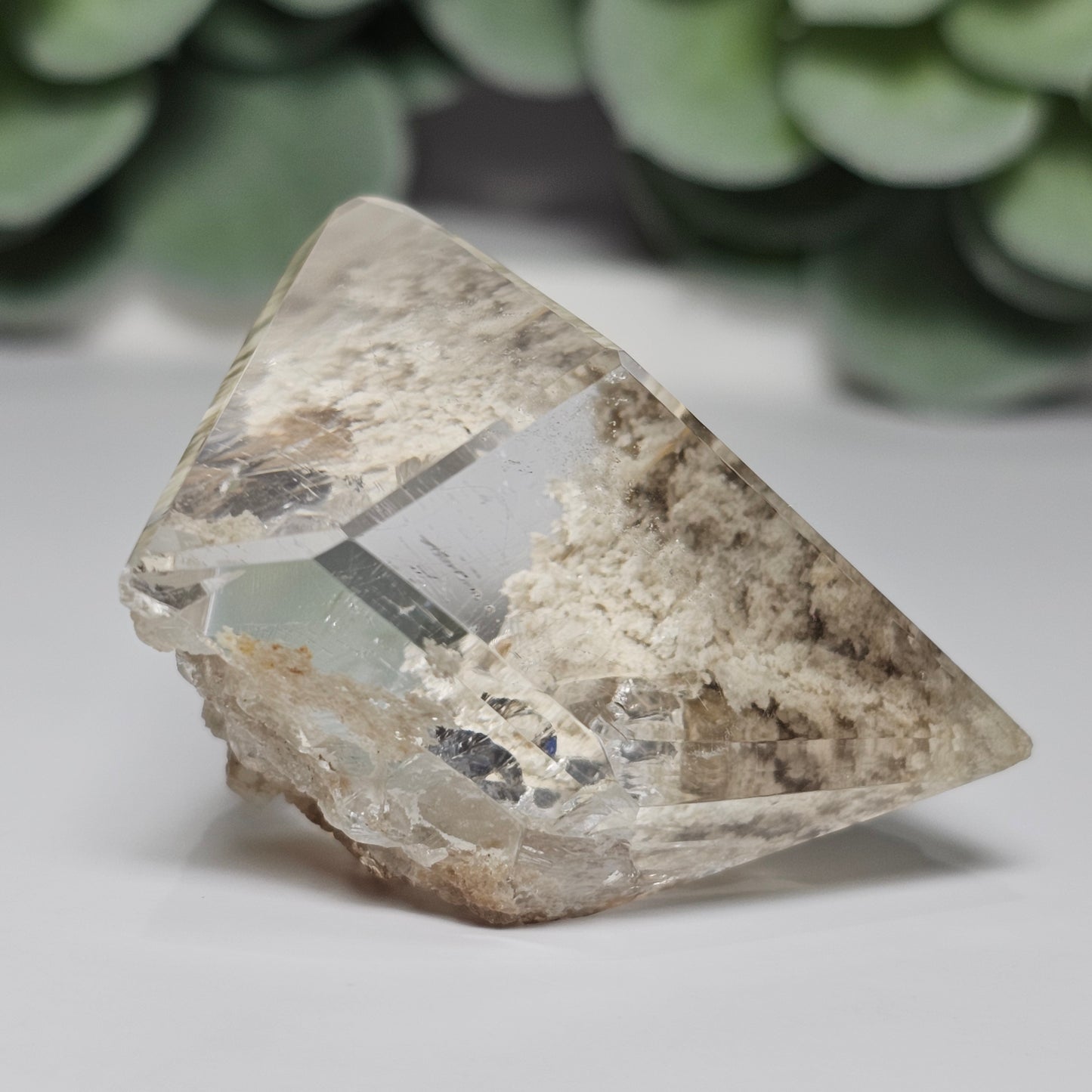 High Quality Garden Quartz Freeform With Rutile, Key & Imprints (GW)