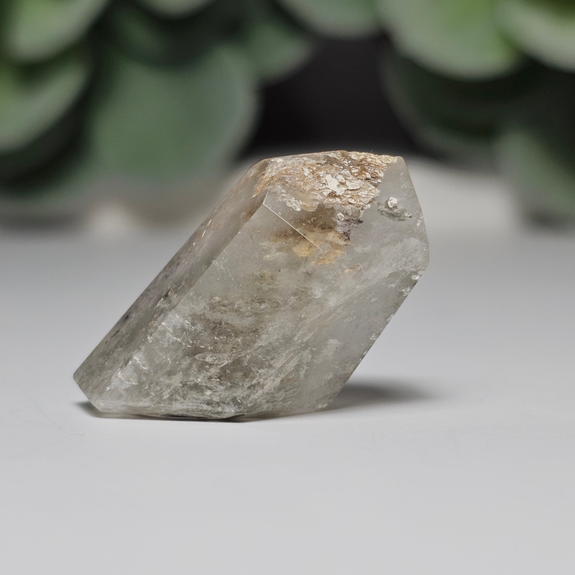 Chlorite Inclusion Quartz Mini Tower