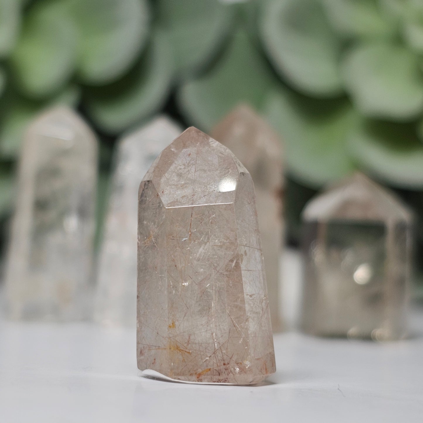 Rutile Inclusion Quartz/Angel's Hair Mini Towers