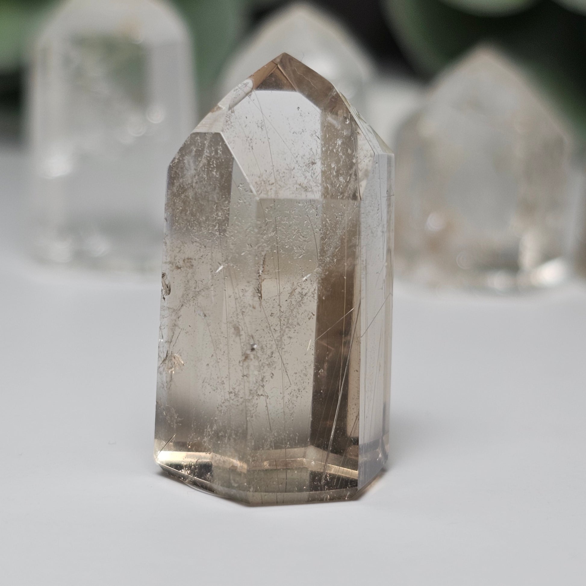 Rutile Inclusion Quartz Mini Towers