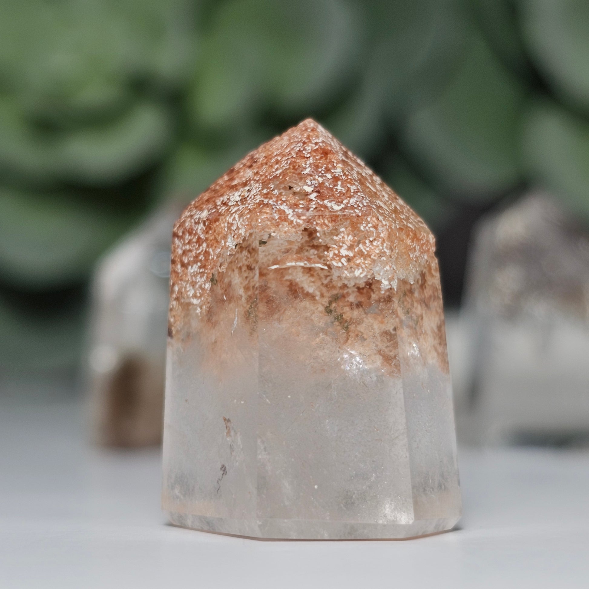 Garden Quartz/Lodolite Mini Towers