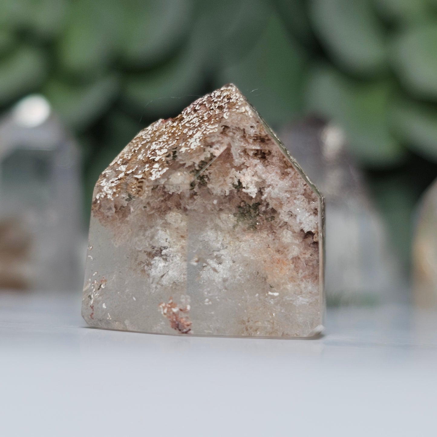 Garden Quartz/Lodolite Mini Towers