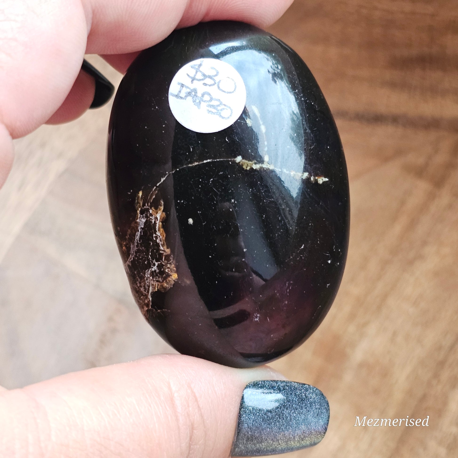 Amber & Petrified Wood Palm Stone with Blue UV Reaction | Sumatra - Indonesia