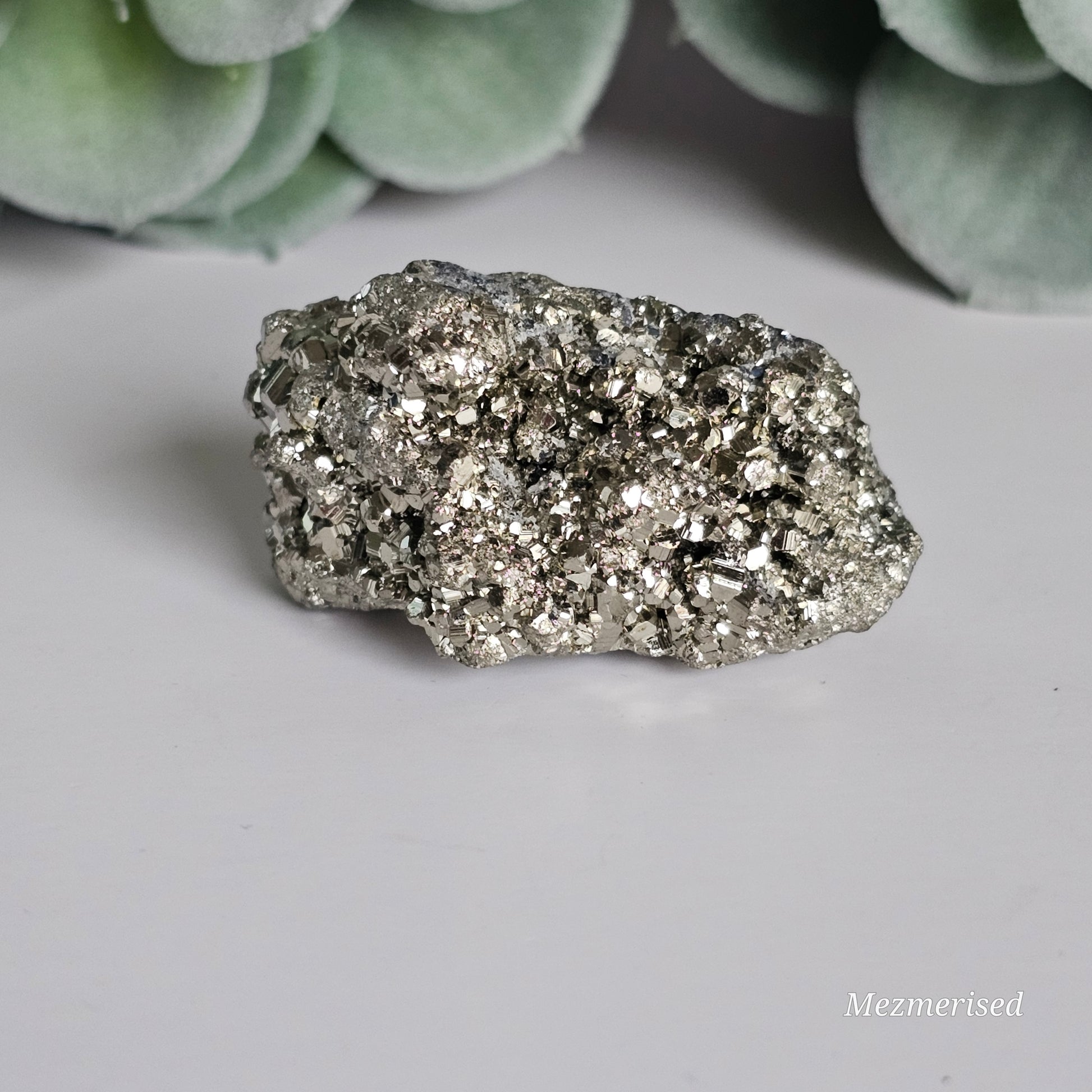 Raw Pyrite cluster.