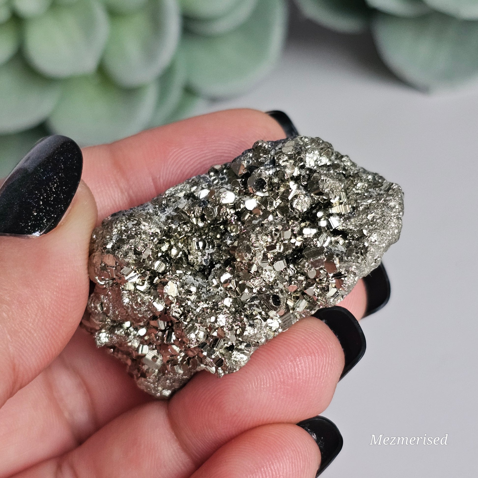 Raw Pyrite cluster.