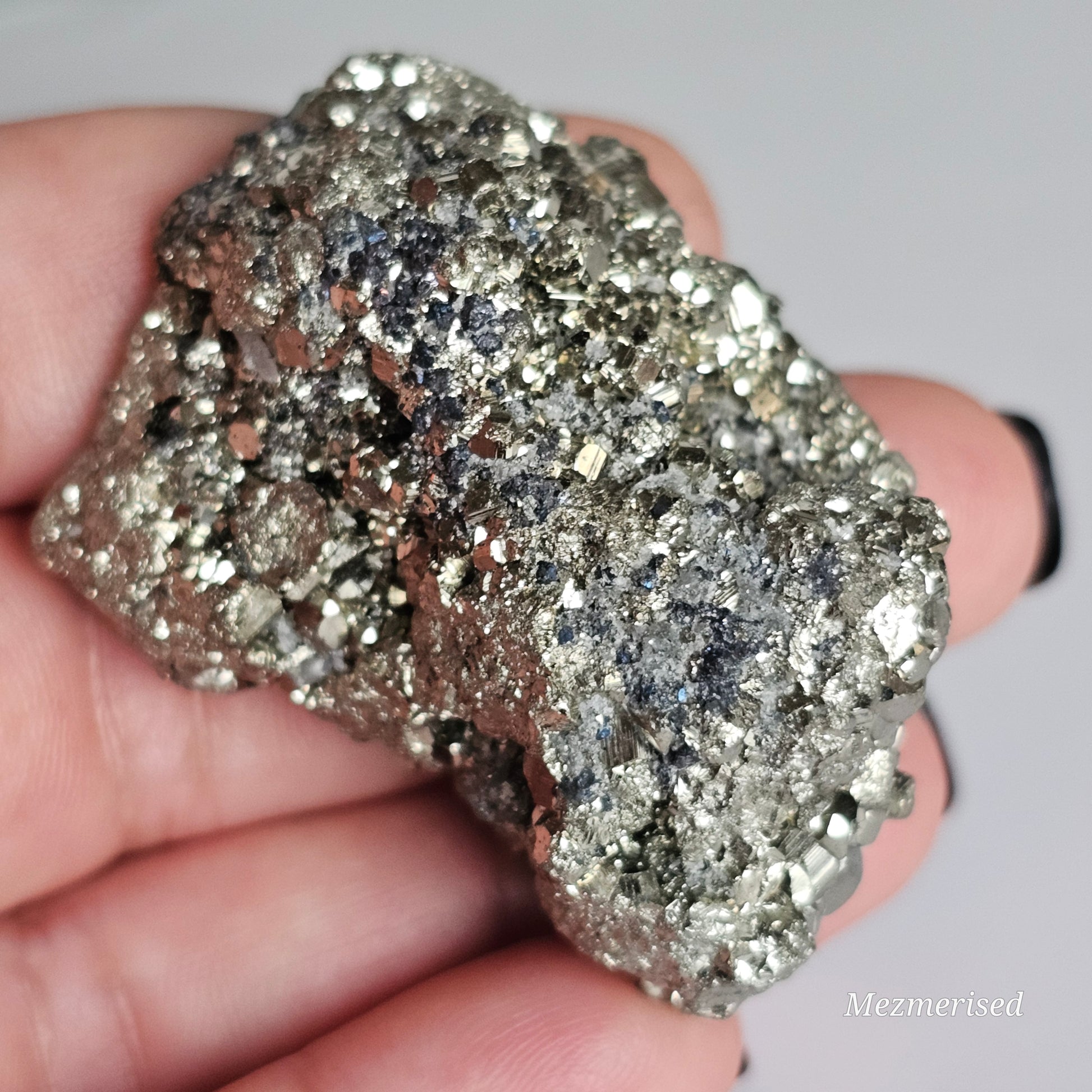 Raw Pyrite cluster.