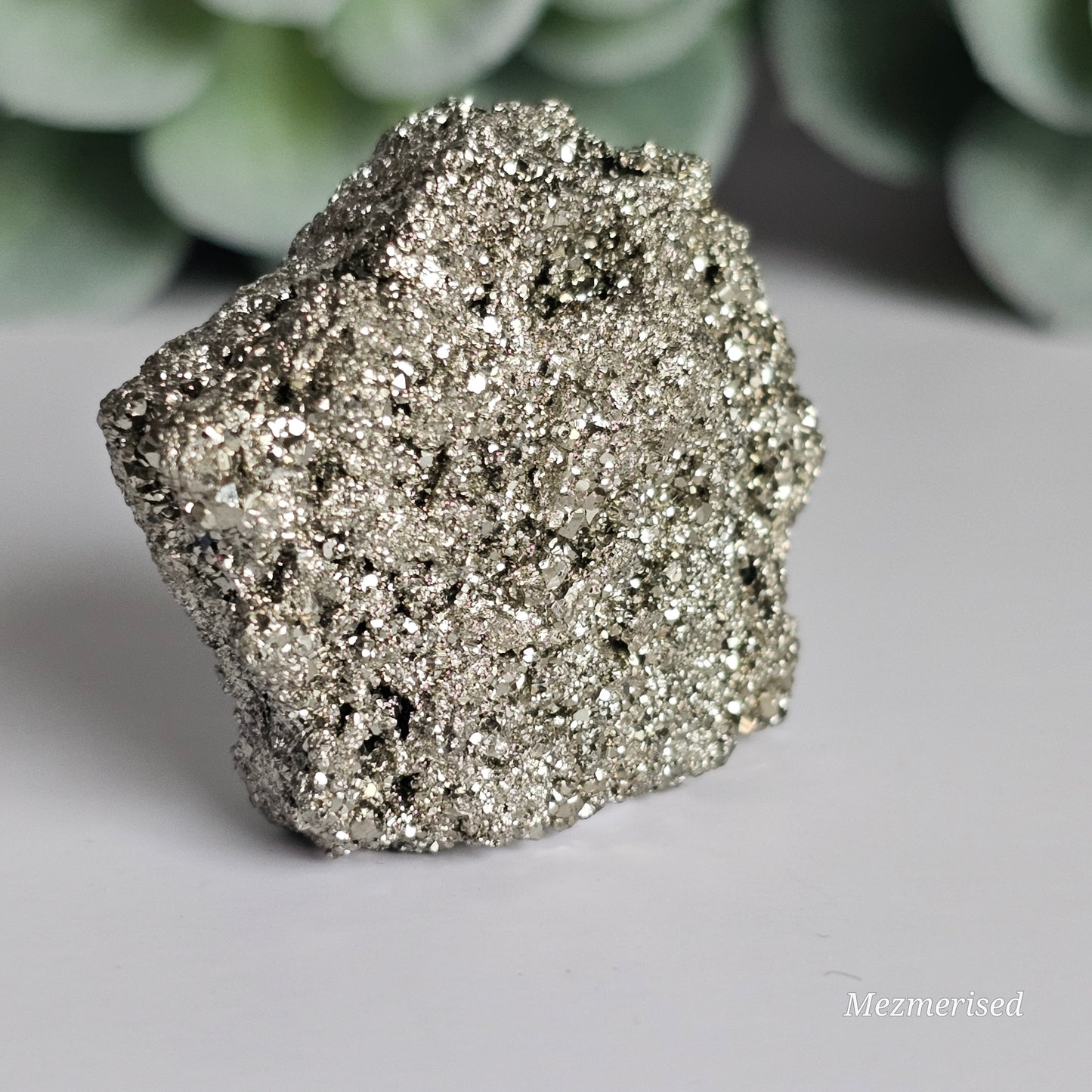 Raw Pyrite cluster.