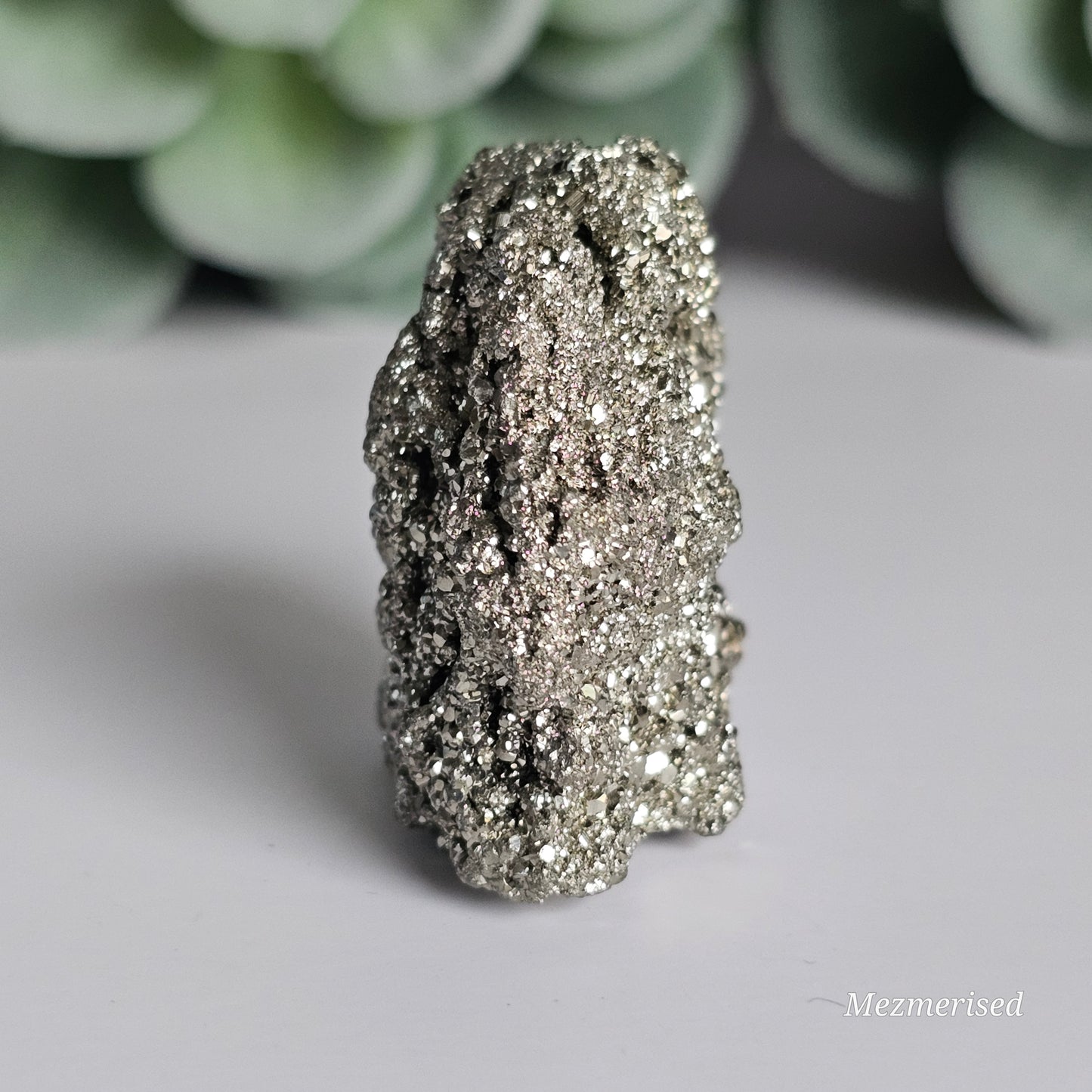 Raw Pyrite cluster.