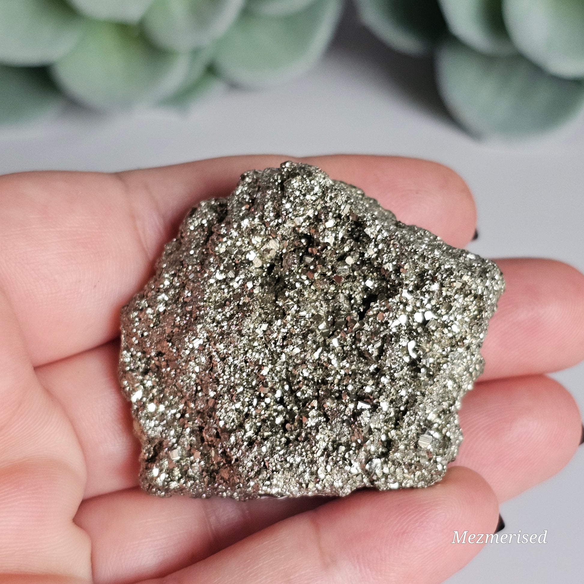 Raw Pyrite cluster.