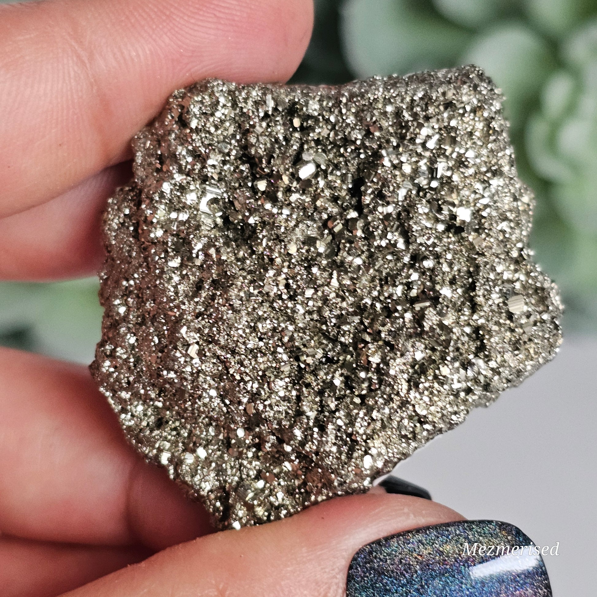 Raw Pyrite cluster.