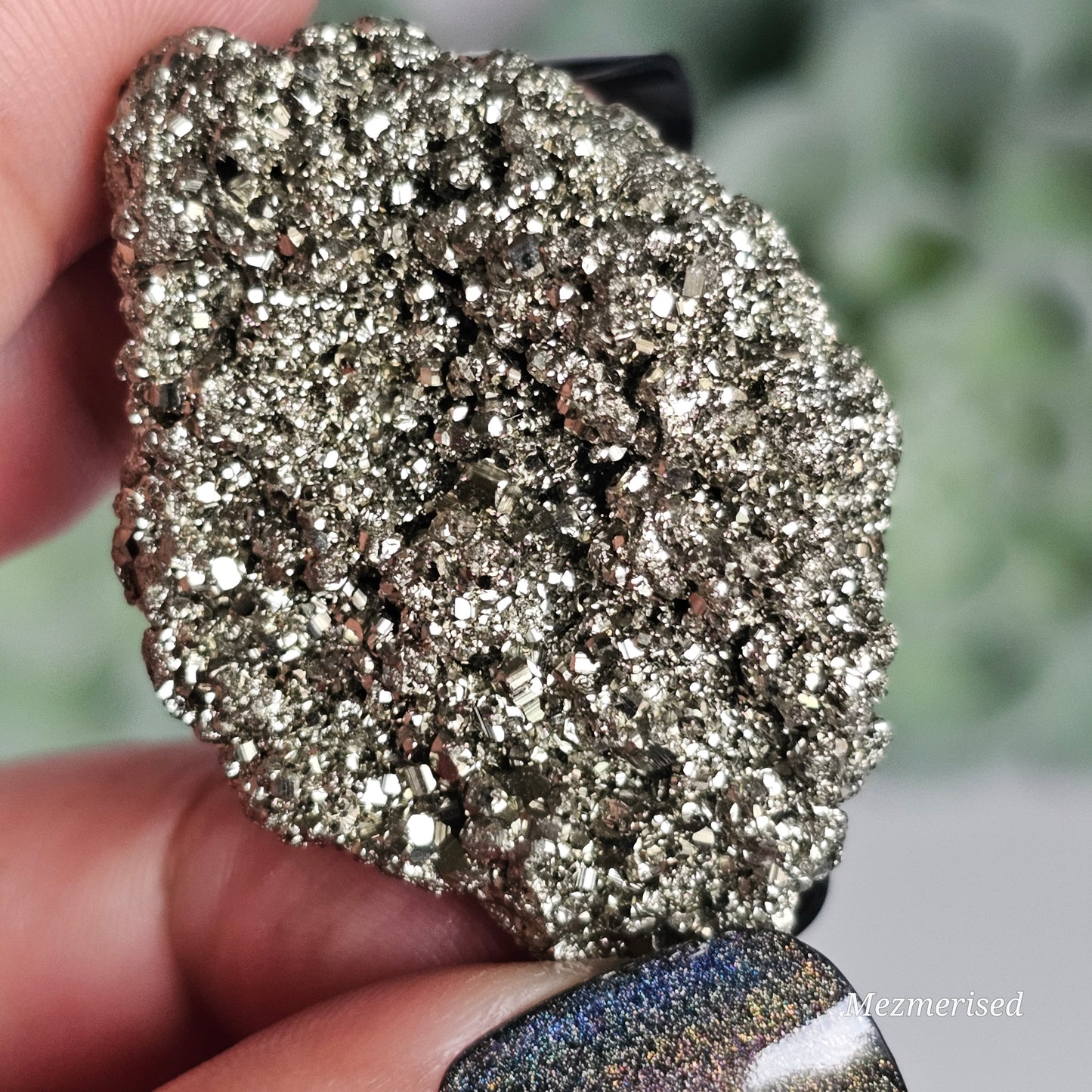 Raw Pyrite cluster.