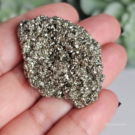 Raw Pyrite cluster.