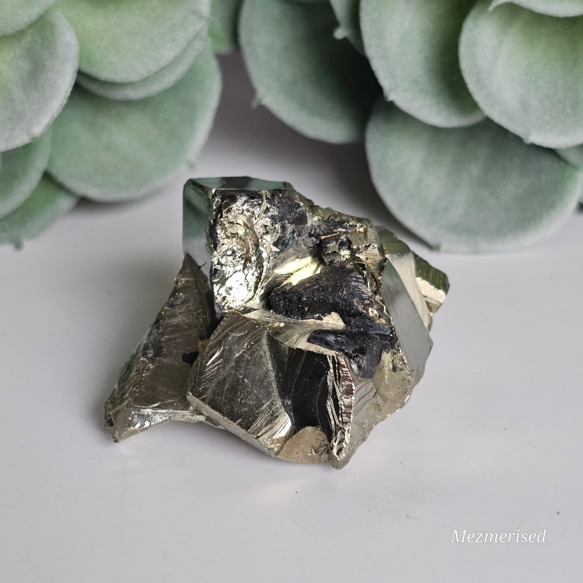 Extra quality Pyrite cluster.