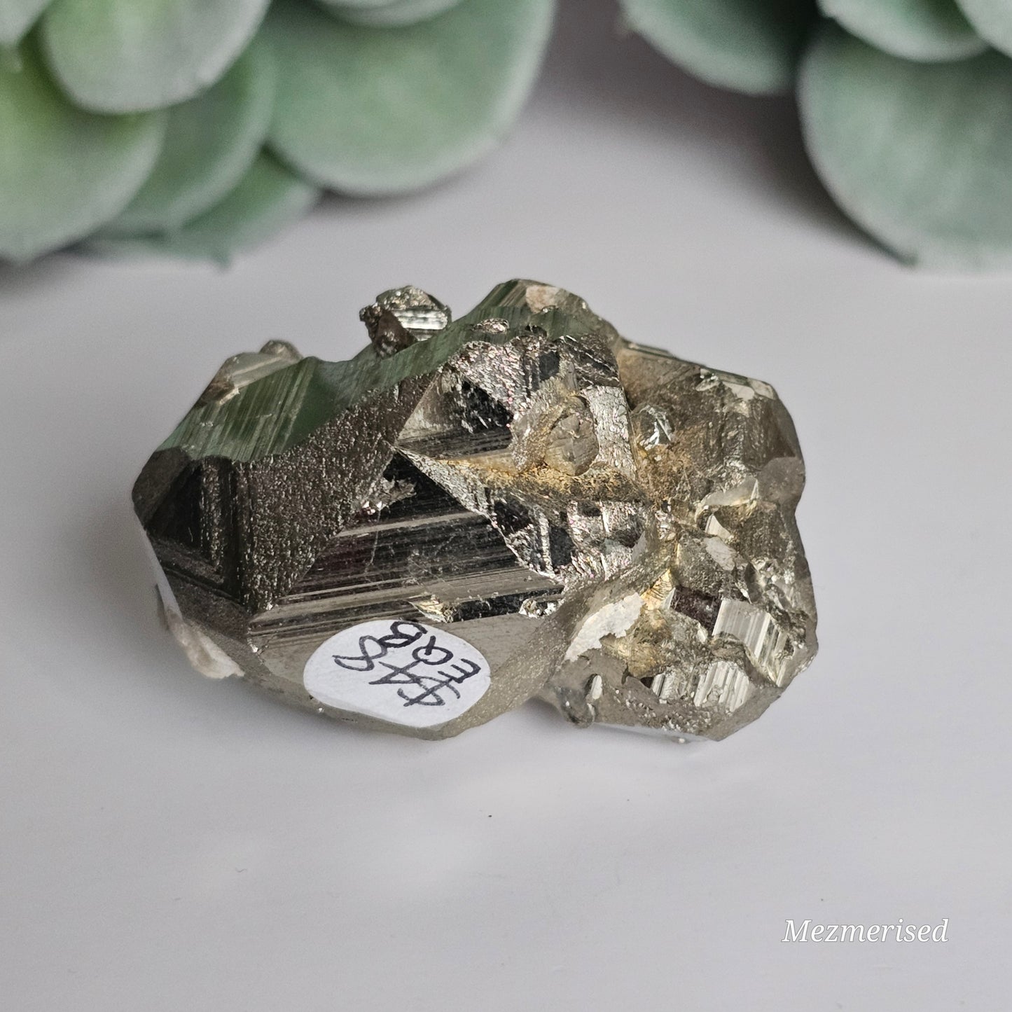 Extra quality Pyrite cluster.